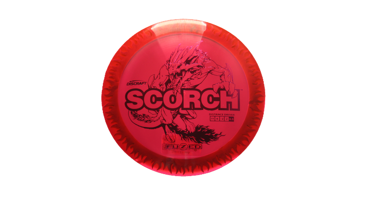Discraft Fuzed Z Scorch Distance Driver Front View