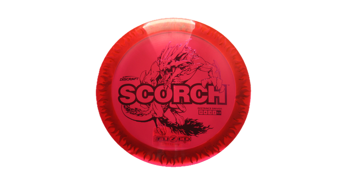 Discraft Fuzed Z Scorch Distance Driver Front View