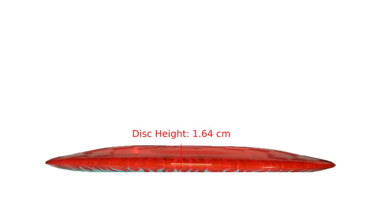 Discraft Fuzed Z Scorch Distance Driver Profile View