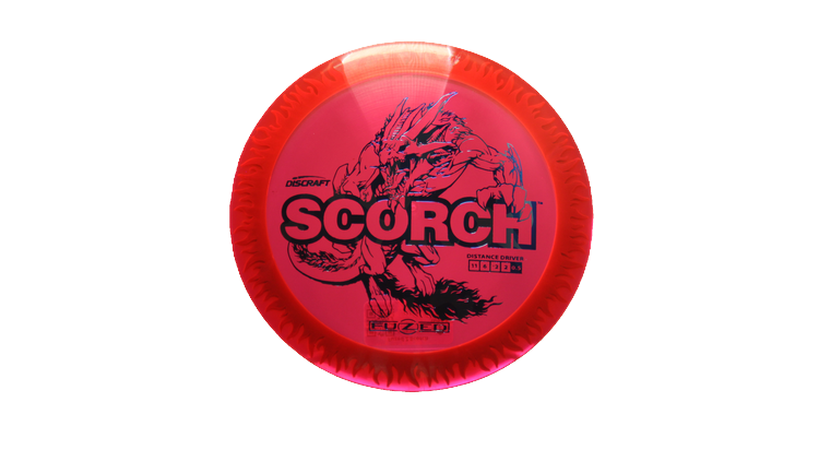 Discraft Fuzed Z Scorch Distance Driver Front View