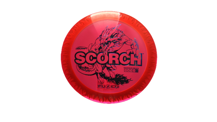 Discraft Fuzed Z Scorch Distance Driver Front View
