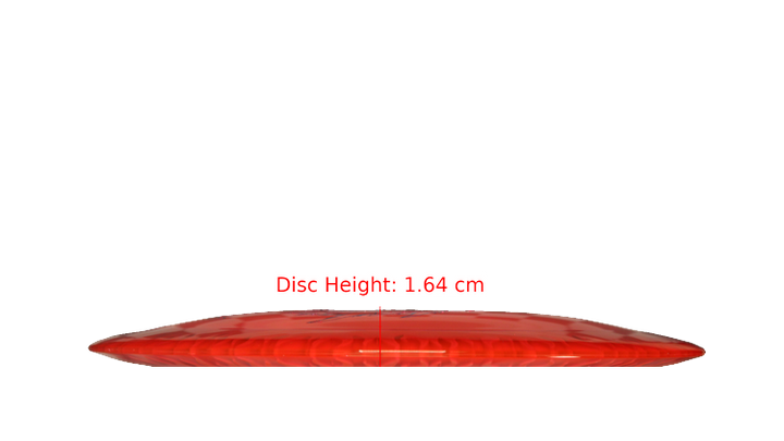 Discraft Fuzed Z Scorch Distance Driver Profile View