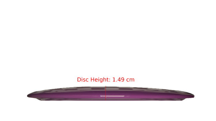 Dynamic Discs First Run Fuzion Motive Fairway Driver Profile View