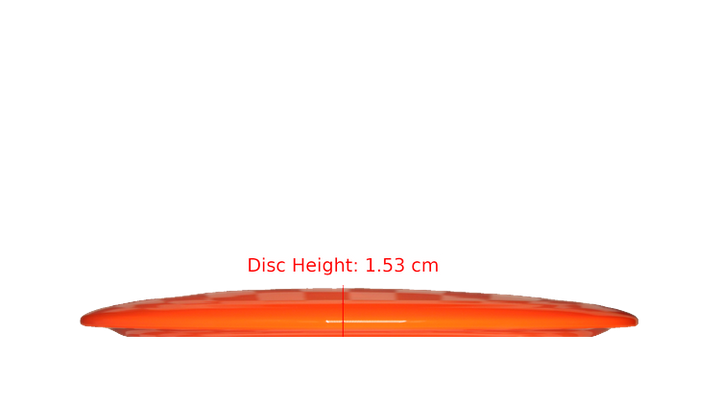 Dynamic Discs First Run Fuzion Motive Fairway Driver Profile View