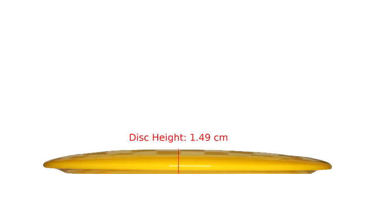 Dynamic Discs First Run Fuzion Motive Fairway Driver Profile View