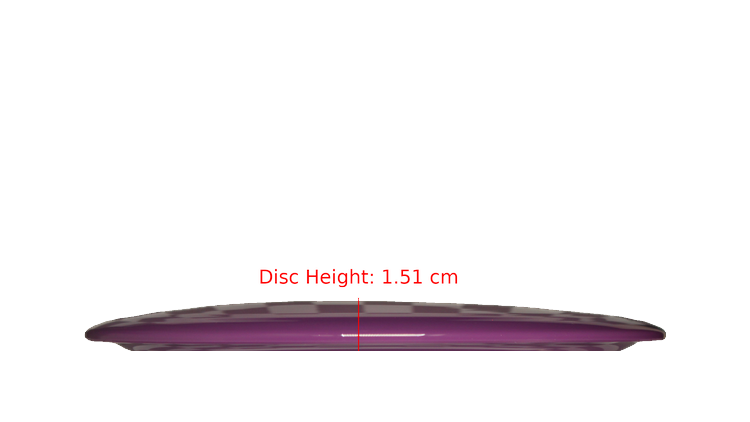 Dynamic Discs First Run Fuzion Motive Fairway Driver Profile View