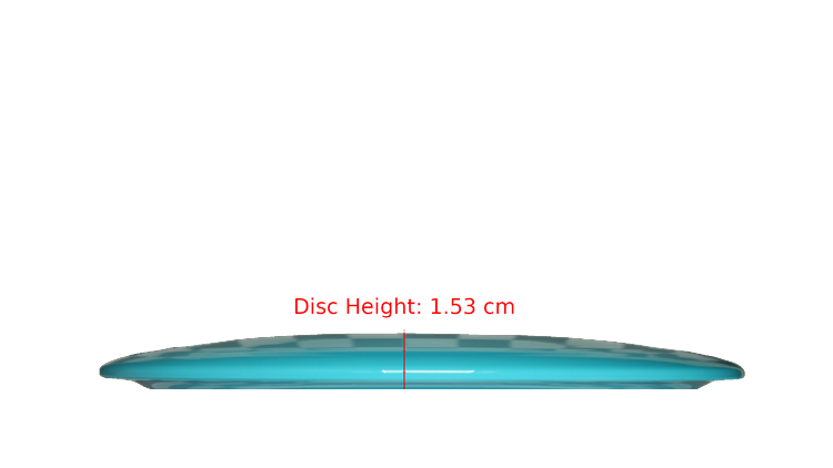 Dynamic Discs First Run Fuzion Motive Fairway Driver Profile View