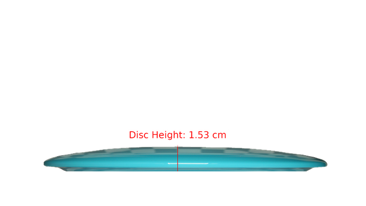 Dynamic Discs First Run Fuzion Motive Fairway Driver Profile View