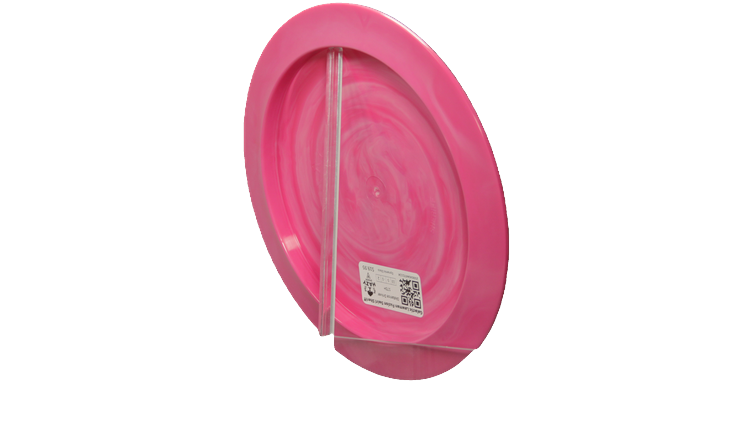 Dynamic Discs Galactic Lawman Fuzion Swirl Sheriff Distance Driver Back View