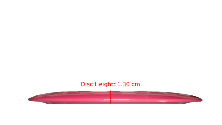 Dynamic Discs Galactic Lawman Fuzion Swirl Sheriff Distance Driver Profile View