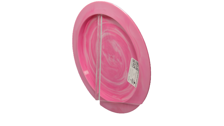 Dynamic Discs Galactic Lawman Fuzion Swirl Sheriff Distance Driver Back View