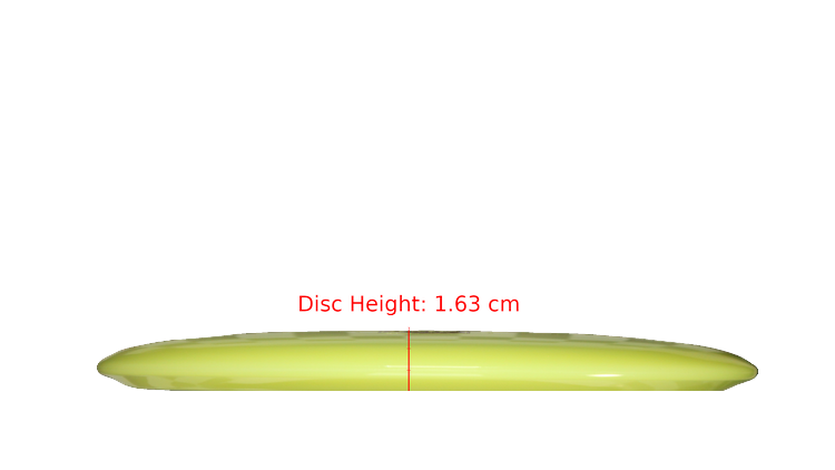 Discmania Prototype Pro Worlds 2025 Neo Lumen Founder Midrange Profile View