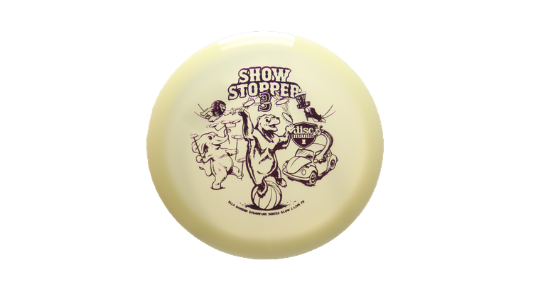 Discmania Show Stopper 3 - Ella Hansen Signature Series Glow C-Line FD Fairway Driver Front View