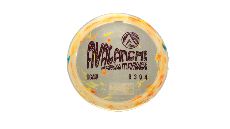 DGA 2025 Andrew Marwede Tour Series Premium Granite Avalanche Fairway Driver Front View