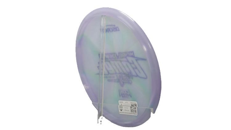 Discraft 2025 Michael Johansen Tour Series Z Swirl Comet Midrange Back View