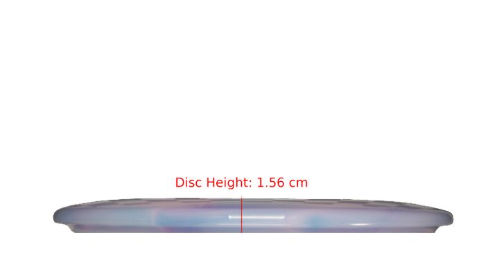Discraft 2025 Michael Johansen Tour Series Z Swirl Comet Midrange Profile View