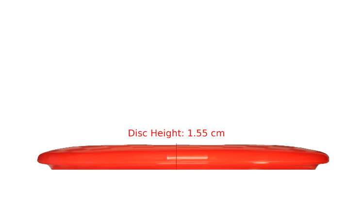 Discraft 2025 Michael Johansen Tour Series Z Swirl Comet Midrange Profile View