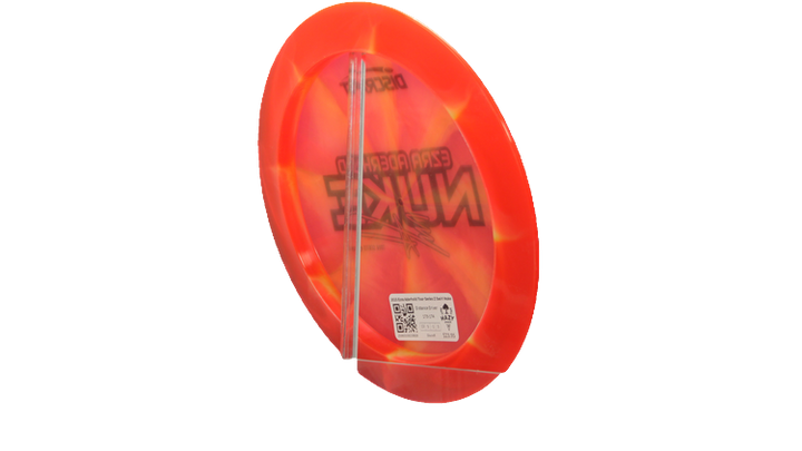 Discraft 2025 Ezra Aderhold Tour Series Z Swirl Nuke Distance Driver Back View