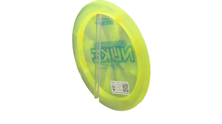 Discraft 2025 Ezra Aderhold Tour Series Z Swirl Nuke Distance Driver Back View