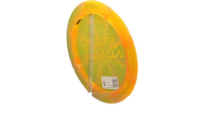 Discraft 2025 Ezra Aderhold Tour Series Z Swirl Nuke Distance Driver Back View