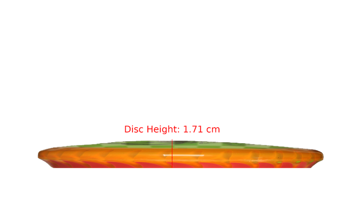 Discraft Fuzed Z Buzzz Midrange Profile View