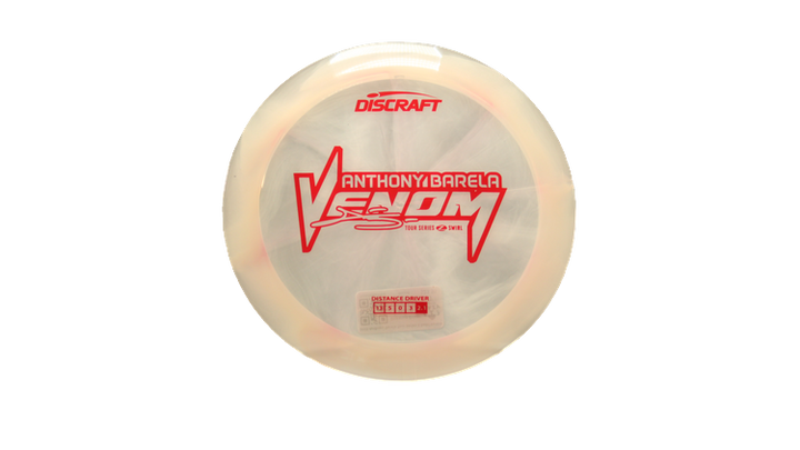 Discraft 2025 Anthony Barela Tour Series Z Swirl Venom Distance Driver Front View