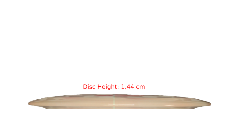 Discraft 2025 Anthony Barela Tour Series Z Swirl Venom Distance Driver Profile View