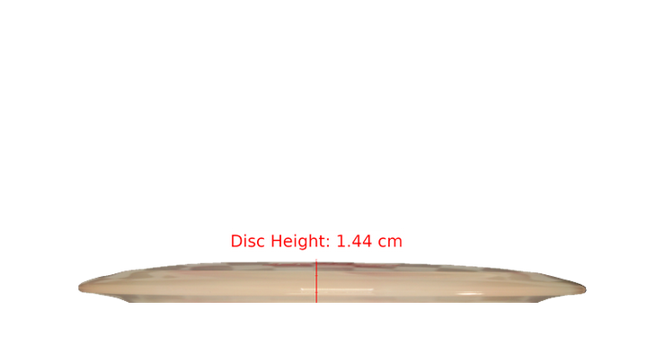 Discraft 2025 Anthony Barela Tour Series Z Swirl Venom Distance Driver Profile View