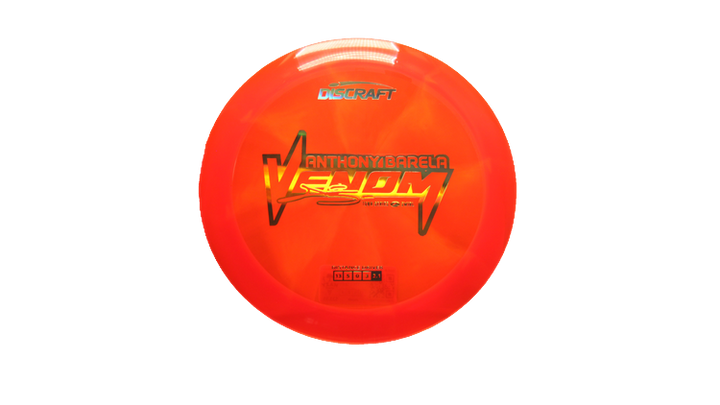 Discraft 2025 Anthony Barela Tour Series Z Swirl Venom Distance Driver Front View