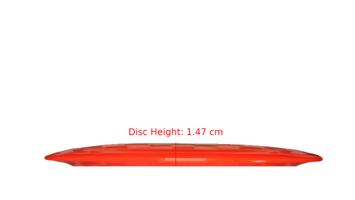 Discraft 2025 Anthony Barela Tour Series Z Swirl Venom Distance Driver Profile View