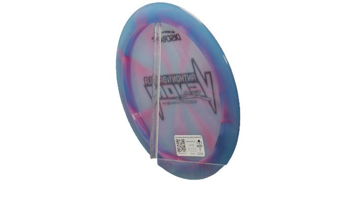 Discraft 2025 Anthony Barela Tour Series Z Swirl Venom Distance Driver Back View