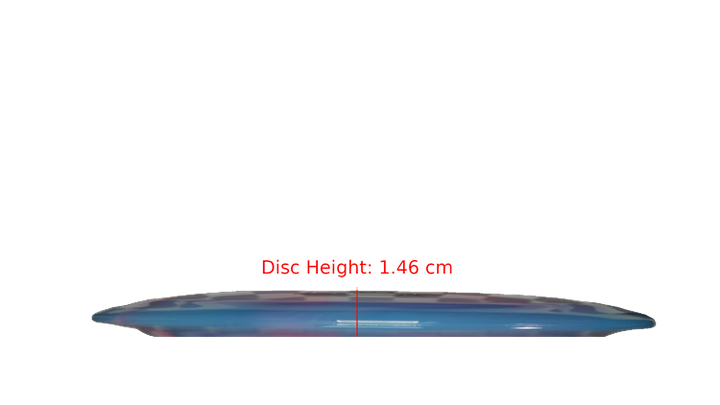 Discraft 2025 Anthony Barela Tour Series Z Swirl Venom Distance Driver Profile View