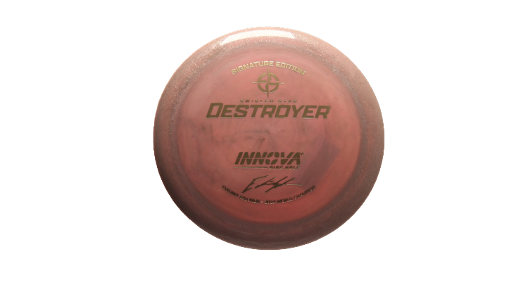 Innova 2025 E. Salonen Swirled Star Destroyer Distance Driver Front View