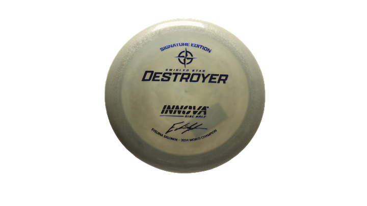 Innova 2025 E. Salonen Swirled Star Destroyer Distance Driver Front View