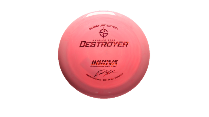 Innova 2025 E. Salonen Swirled Star Destroyer Distance Driver Front View
