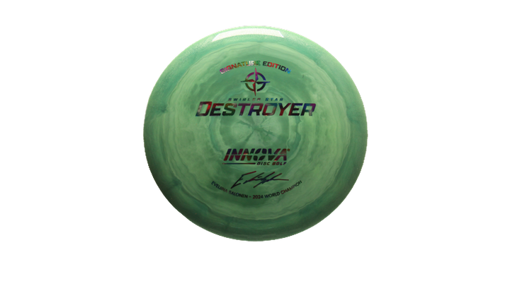 Innova 2025 E. Salonen Swirled Star Destroyer Distance Driver Front View