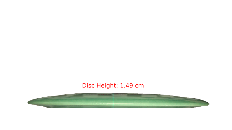 Innova 2025 E. Salonen Swirled Star Destroyer Distance Driver Profile View