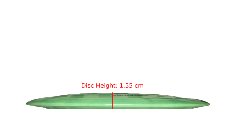 Innova 2025 E. Salonen Swirled Star Destroyer Distance Driver Profile View