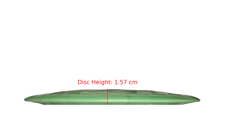 Innova 2025 E. Salonen Swirled Star Destroyer Distance Driver Profile View