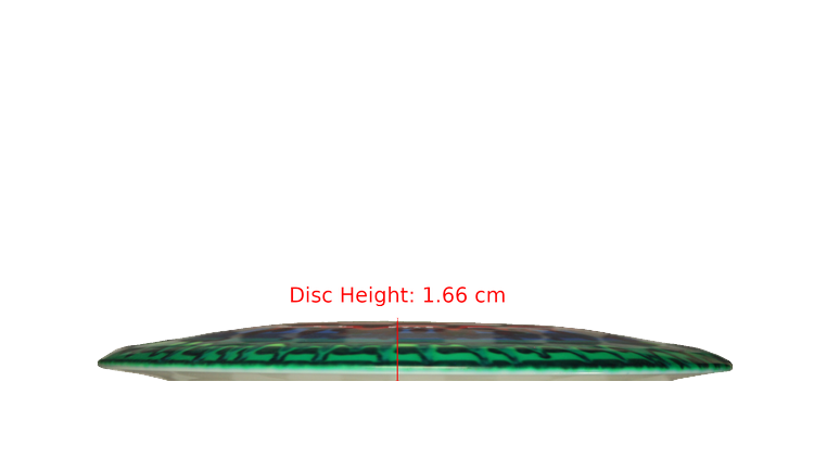 Innova I-Dye Star Destroyer Distance Driver Profile View