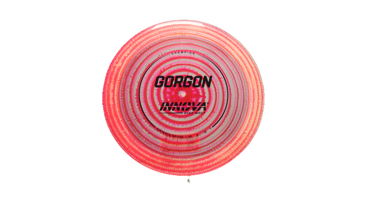 Innova I-Dye Champion Gorgon Distance Driver Front View