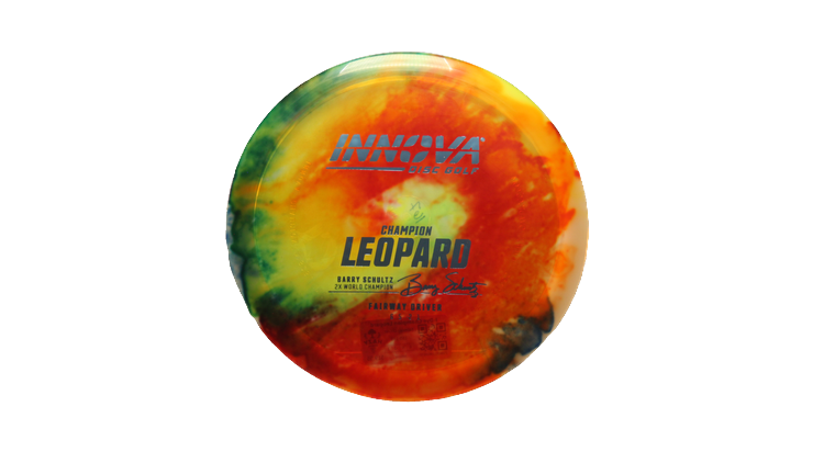 Innova I-Dye Champion Leopard Fairway Driver Front View