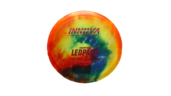 Innova I-Dye Champion Leopard Fairway Driver Front View