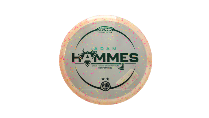 Discraft 2025 Adam Hammes Victory Edition Z Confetti Sol Midrange