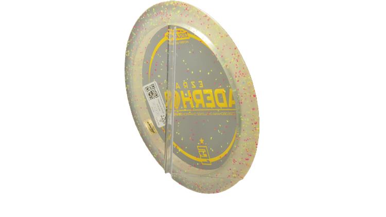 Discraft 2025 Ezra Aderhold Victory Edition Z Confetti Nuke OS Distance Driver Back View