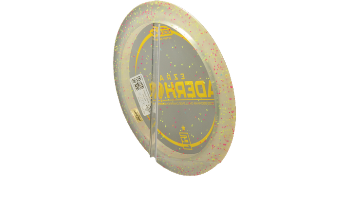 Discraft 2025 Ezra Aderhold Victory Edition Z Confetti Nuke OS Distance Driver Back View