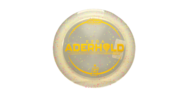 Discraft 2025 Ezra Aderhold Victory Edition Z Confetti Nuke OS Distance Driver Front View