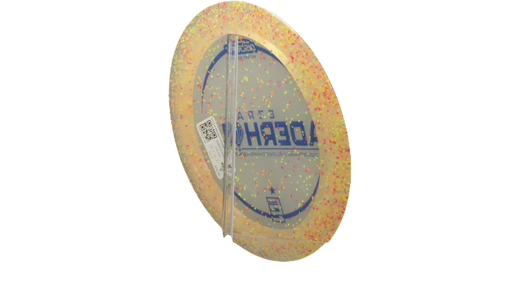 Discraft 2025 Ezra Aderhold Victory Edition Z Confetti Nuke OS Distance Driver Back View