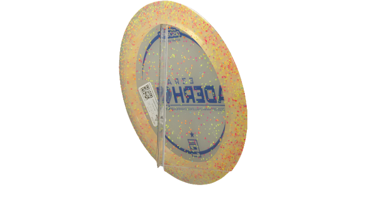 Discraft 2025 Ezra Aderhold Victory Edition Z Confetti Nuke OS Distance Driver Back View