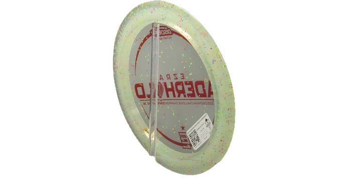 Discraft 2025 Ezra Aderhold Victory Edition Z Confetti Nuke OS Distance Driver Back View